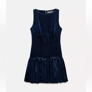 Zara Short Dress with Bows